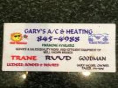 Gary's A-C & Heating